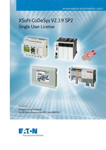 Eaton PLC Codesys V2.x Einzelplatz-Lizenz SW-XSOFT-CODESYS-2-S