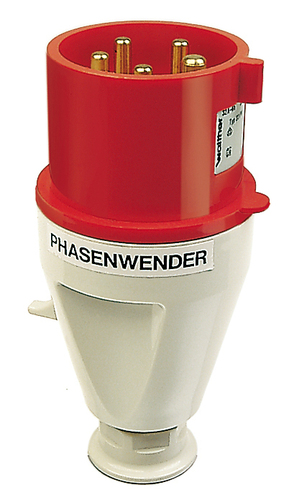Walther Werke Phasenwender Stecker 32A 5P 400V 6h IP44 231PHNI Walther Werke Phasenwender Stecker 32A 5P 400V 6h IP44 231PHNI