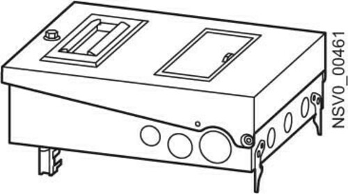 Siemens Dig.Industr. Abgangskasten A323 BD2-AK2M2/A323