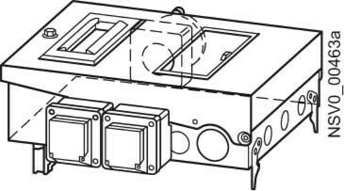 Siemens Dig.Industr. Abgangskasten 16A 1x3pol.+1x5pol. BD2-AK2M2/2SD163CEE1