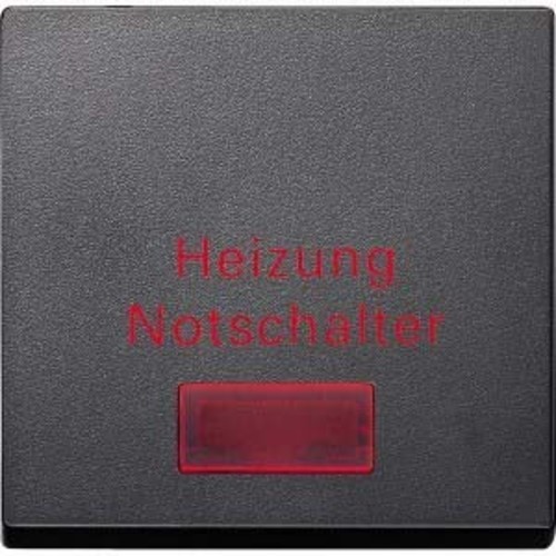 Merten Wippe anthrazit Heizungs-Notschalter MEG3327-0414