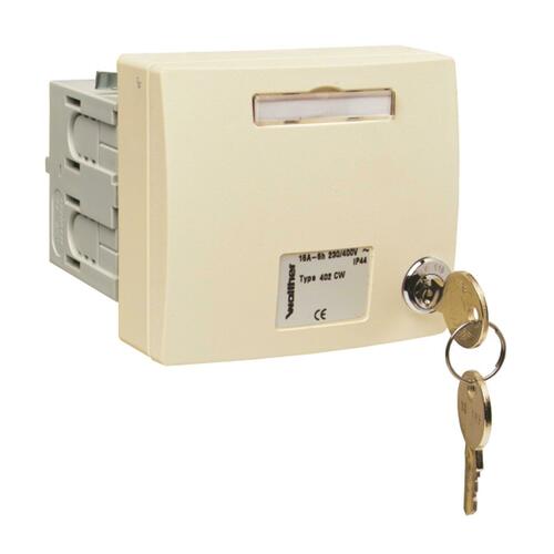 Walther Werke MONDO Kanaleinbaudose 16A 4P 400V 6h IP44 403406RW