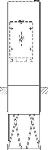ABN Anschlusssäule FB1 BH4 SL142PV8