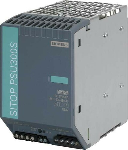 Siemens Dig.Industr. Stromversorgung 3-ph.,24VDC,20A,IP20 6EP1436-2BA10