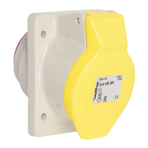 Walther Werke Anbaudose schräg 32A 3P 110V 4h IP44 530304