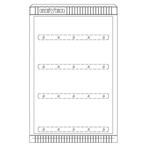 ABN KVS Gr.0/845 5 Einbaueinh. E-Cu 30x6mm, 1 Zyl. SK080GA