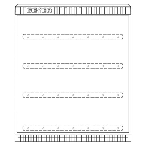 ABN KVS Gr.1/845 7 Einbaueinh. E-Cu 30x6mm, 1 Zyl. SK081GA