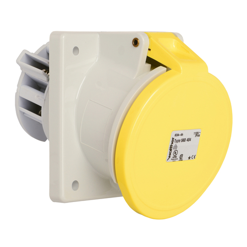 Walther Werke Anbaudose schräg 32A 4P 110V 4h IP44 531404