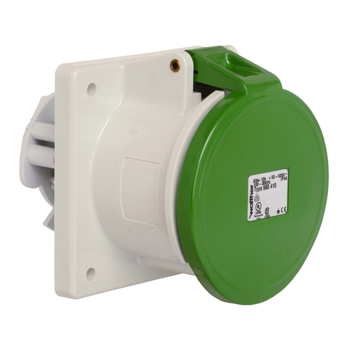 Walther Werke Anbaudose schräg 32A 4P >50-500V 10h IP44 531410