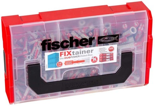 Fischer Deutschl. FIXtainer DUOPOWER 210-tlg 535968