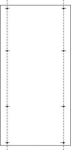 ABN PVC-Montageplatte AS-205 SY47436M