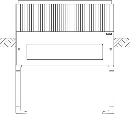 ABN Sockel Gr.1 3-feld Höhe 900mm SX006