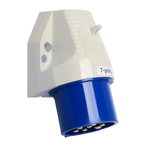 Walther Werke Wandgerätestecker 16A 7P 230V 9h IP44 610709