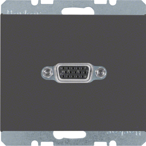 Berker Steckdose VGA anthrazit matt 3315407006