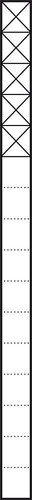 Siedle&Söhne Kommunikations-Stele 1,6m dgr/gli 5Mod KSF 616-5 DG