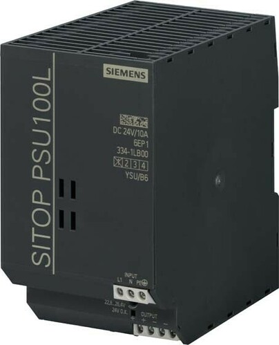 Siemens Dig.Industr. Stromversorgung 1-ph.,24VDC,10A,IP20 6EP1334-1LB00