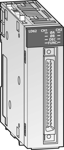 Mitsubishi Electric Highspeed-Zählermodul 2x 5/12/24 VDC LD62