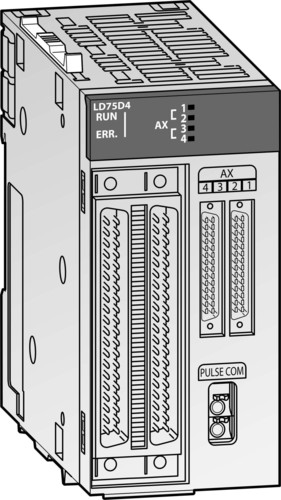 Mitsubishi Electric Positioniermodul 4 Achsen LD75D4