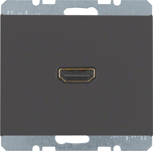 Berker Steckdose High Definition anthrazit matt 3315427006