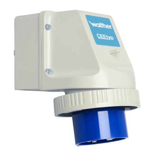 Walther Werke Wandgerätestecker 32A 5P 230V 9h IP67 638509