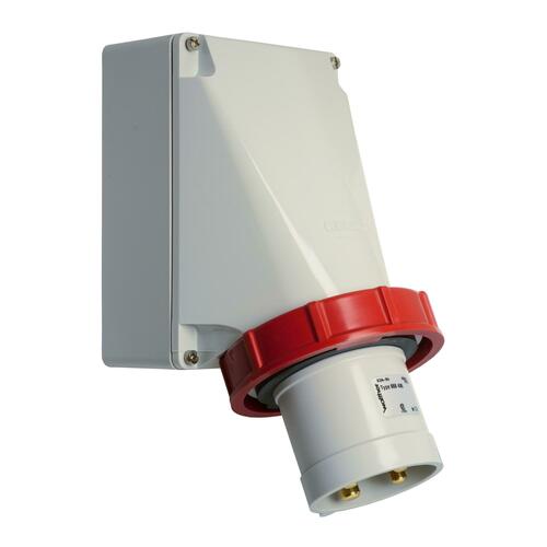 Walther Werke Wandgerätestecker 63A 5P 230V 9h IP67 668509