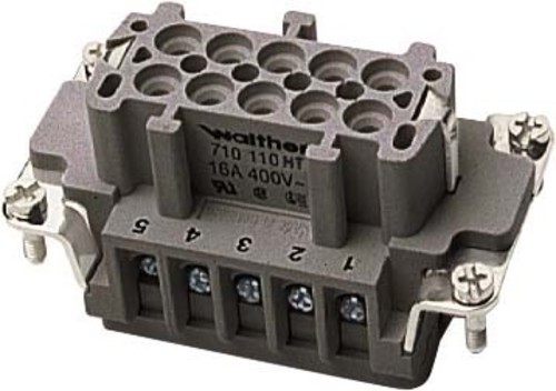 Walther Werke Buchseneinsatz BHT10 0,5-2,5qmm 20-14AWG 710110HT