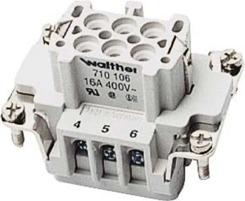 Walther Werke Buchseneinsatz B6 0,5-4qmm 20-12AWG 710769