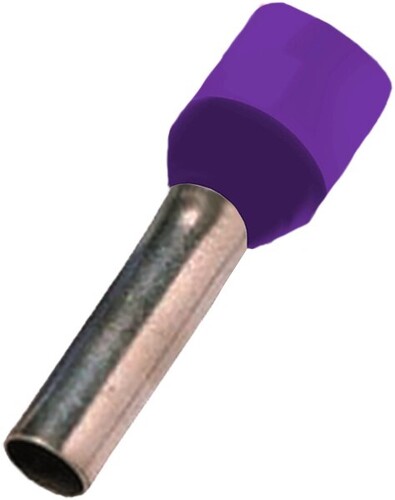 Intercable Tools Aderendhülse DIN 46228 0,25 mm2 6 mm Länge ICIAE0256VIO Intercable Tools Aderendhülse DIN 46228 0,25 mm2 6 mm Länge ICIAE0256VIO
