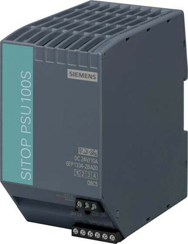 Siemens Dig.Industr. Stromversorgung 1-ph.,24VDC,10A,IP20 6EP1334-2BA20
