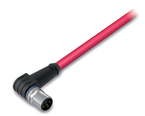 WAGO GmbH & Co. KG sercos Leitung M12D-Steck. winklig,4-polig,rot 756-1602/060-050