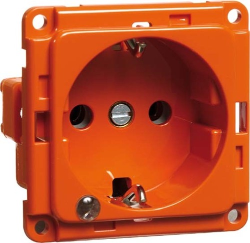 Peha Steckdose SCHUKO EB, LED, orange D 6511.33 ME LED/4