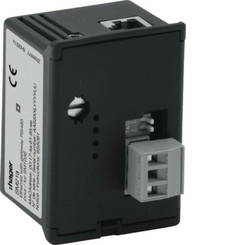 Hager Modul Ethernet Jbus/Modbus SM213 Hager Modul Ethernet Jbus/Modbus SM213