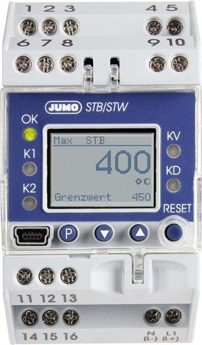 Jumo Sicherheitstemperaturbegr. 0253-2001-23/005,058 701150/8-01#00564984