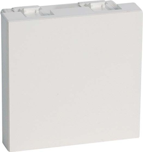 Peha Blindabdeckung reinweiß für ein Gerät 45mm D 677.02 EMS