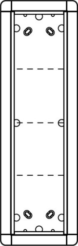 Ritto Portier AP-Rahmen si 4-fach, 133x423mm 1883420