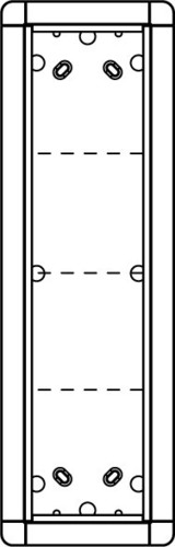 Ritto Portier AP-Rahmen si 4-fach, 133x423mm 1883420