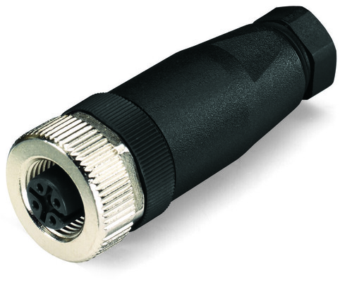 WAGO GmbH & Co. KG Konfekt. Steckverbinder 4p M12-Bu axial 756-9213/040-000 WAGO GmbH & Co. KG Konfekt. Steckverbinder 4p M12-Bu axial 756-9213/040-000