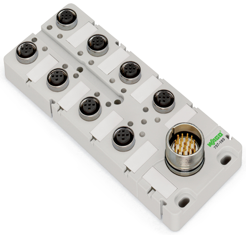 WAGO GmbH & Co. KG M12-Sensor-/-Aktorbox 8-fach,5-polig 757-185
