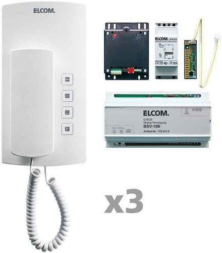Elcom Audio-Kit i2-Bus 3Tln. BHT-200 AKB-03i2-BusKit