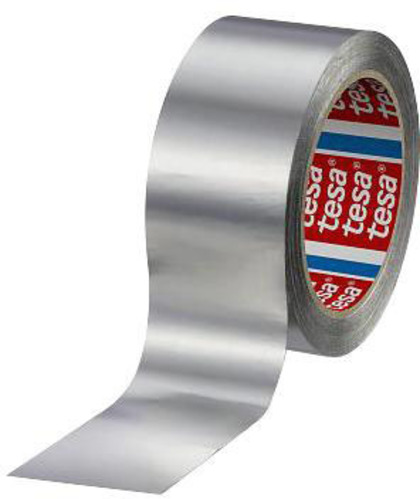 Tesa Klebeband AluminiKreppband 50mx50mm silber-matt 60650-00002-00 Tesa Klebeband AluminiKreppband 50mx50mm silber-matt 60650-00002-00
