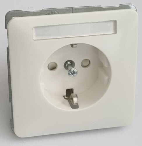 Peha SCHUKO-Steckdose reinweiß 16A 250V Steckklemm. D 80.6511.02 SI NA