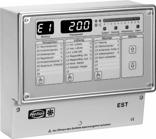 Helios Ventilatoren Elektron. Steuerthermostat EST