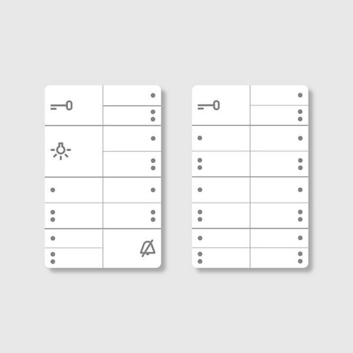 Siedle&Söhne Schrifteinlage f.BFC 850-0 200039964-00