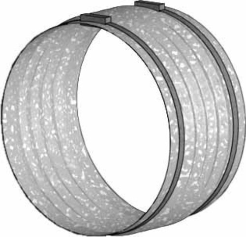 Helios Ventilatoren Flexible Manschette für EX- Bereich FM 200 EX