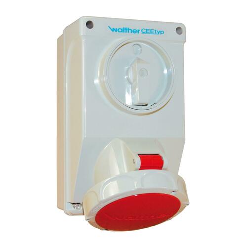 Walther Werke Wandsteckdose 32A 5P 230V 9h IP67 AA139509