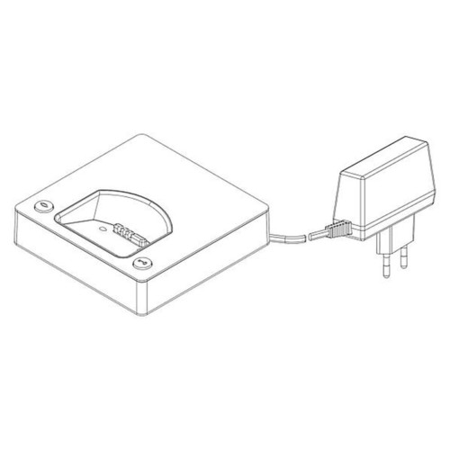 Siedle&Söhne Ladeschale Scope mit Netzteil sw-hgl S 850-0 SH/S EU