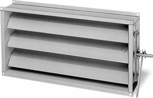 Helios Ventilatoren Jalousieklappe JVK 40/20