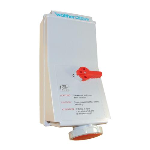 Walther Werke Wandsteckdose 16A 4P 110V 4h IP67 AJ119404
