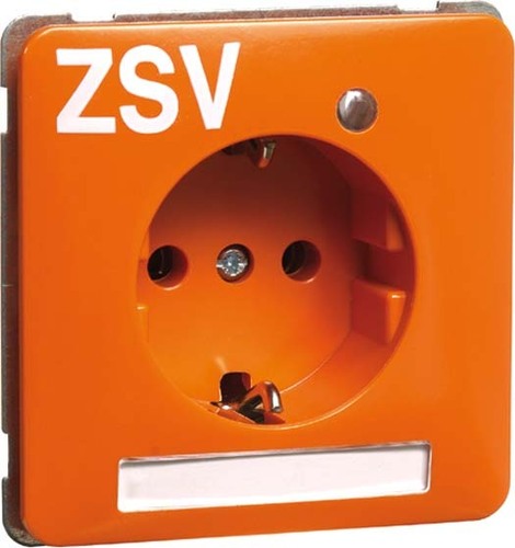 Peha Steckdose SCHUKO Beschrift., ZSV, or D80651133LED/4NA ZSV