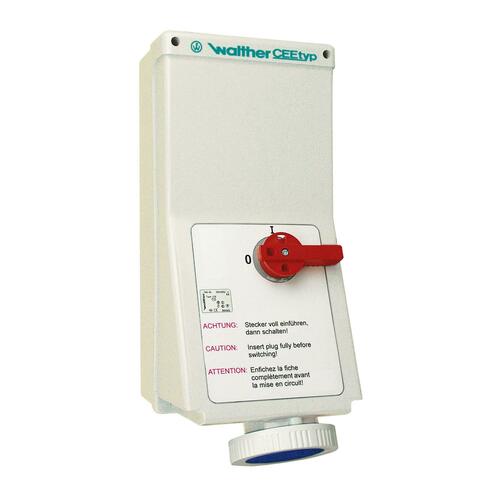 Walther Werke Wandsteckdose 32A 3P 110V 4h IP67 AJ139304